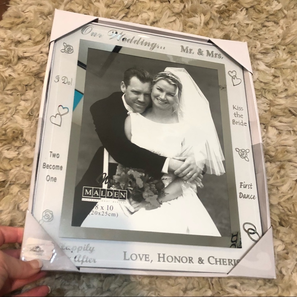 Wedding picture frame 8x10 NIB